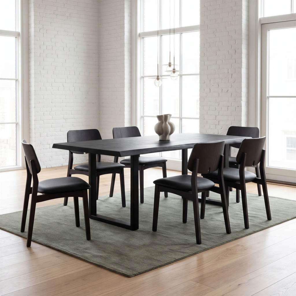 Brooks Dining Table - U Base | Urbia Imports